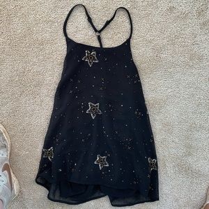 FP Sheer star tank top